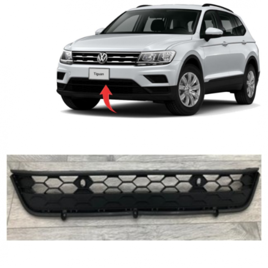 VW TİGUAN 2017 SONRASI ÖN TAMPON ALT ORTA IZGARA SENSÖRLÜ 5NA853671A
