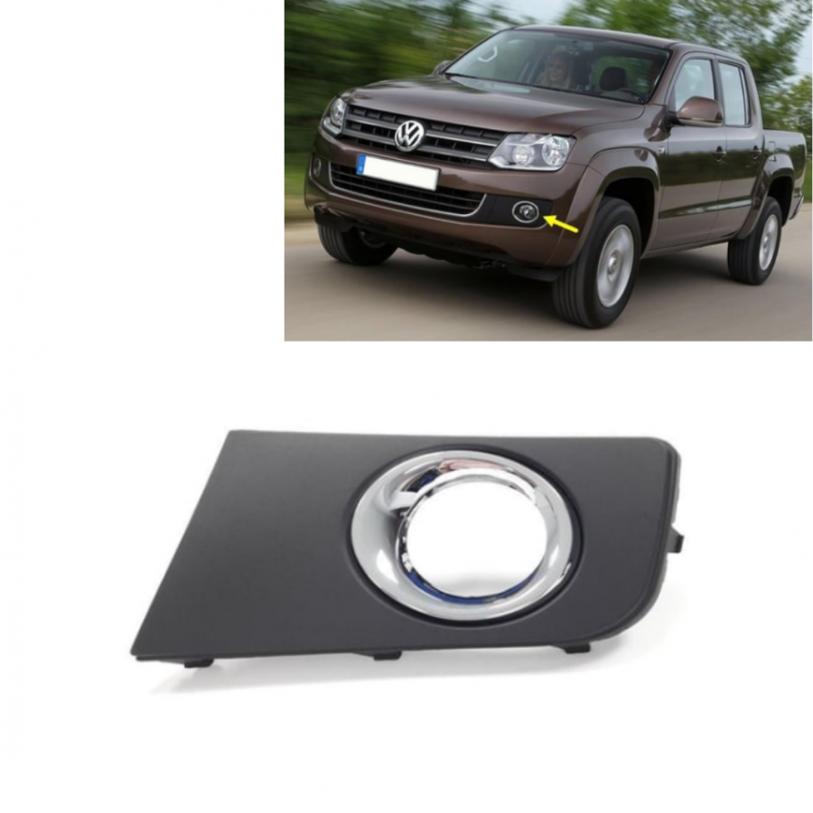 VW AMAROK 2012-2016 SOL SİS KAPAGI SİSLİ KROMLU 2HH807489B