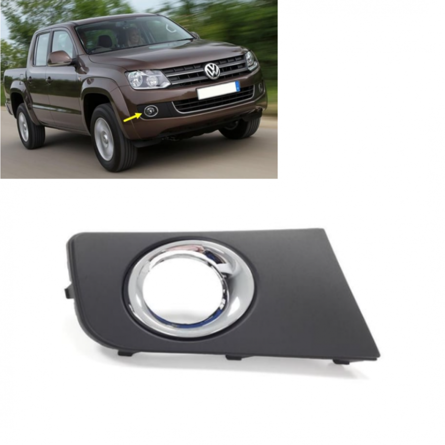 VW AMAROK 2012-2016 SAĞ SİS KAPAGI SİSLİ KROMLU 2HH807490B