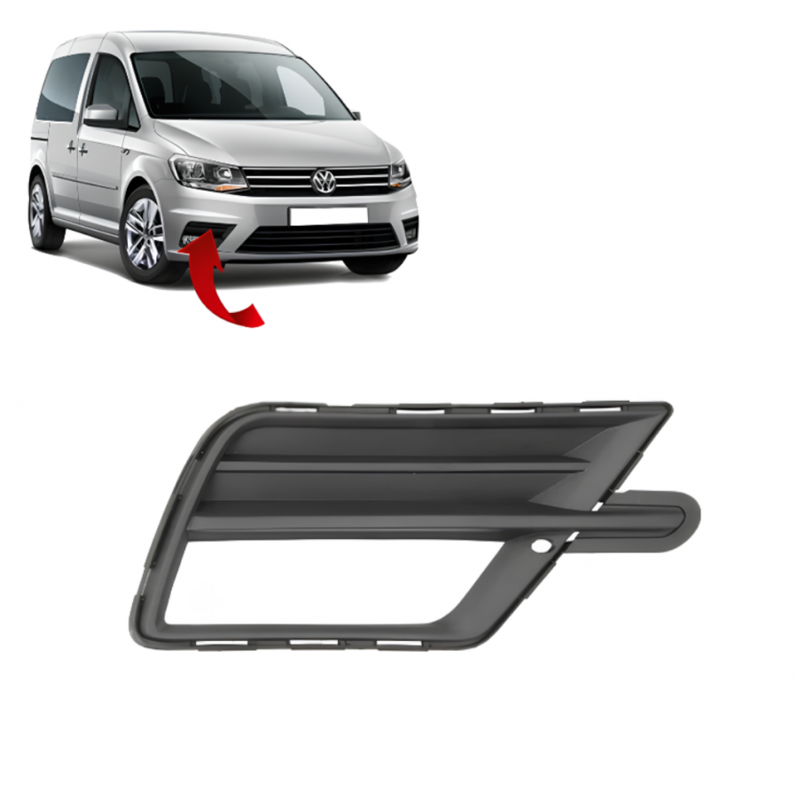 VW CADDY 2015-2020 SAĞ SİS KAPAGI SİSLİ 2K5853666C