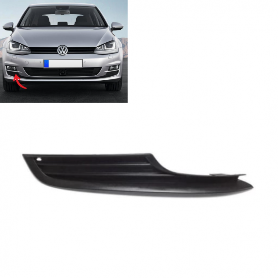 GOLF 7 2013-2015 SAĞ SİS KAPAĞI SİSSİZ 5G0853666