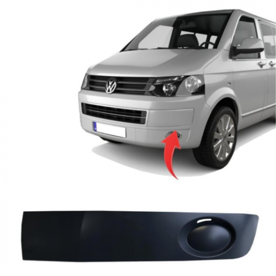 TRANSPORTER T6 SOL SİS KAPAĞI SİSSİZ BOYANIR TİP 7E5807489