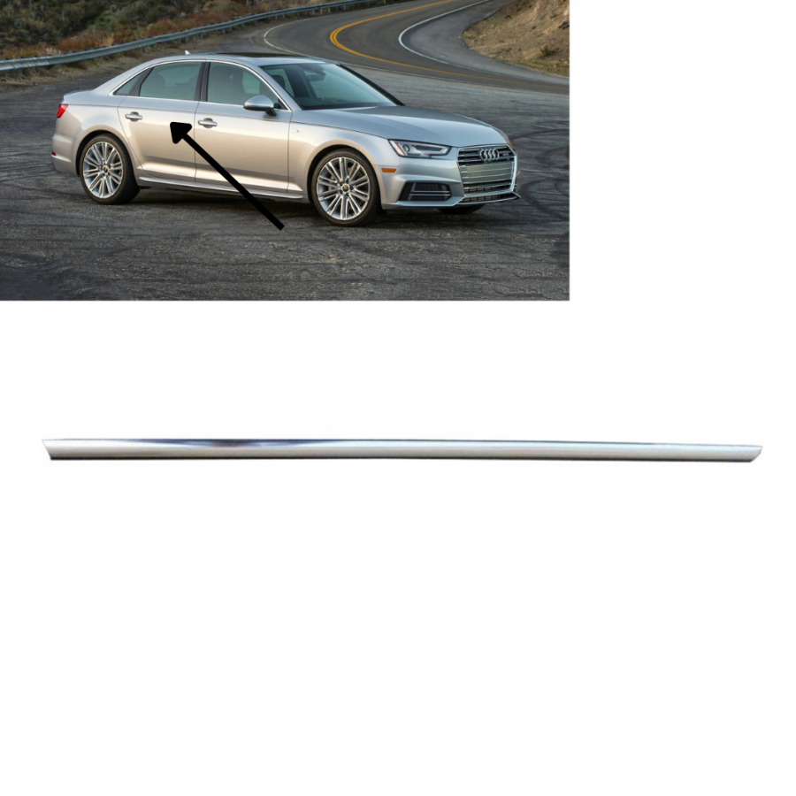 AUDİ A4 2016-2022 CAM SIYIRICI FİTİL ARKA SAG KROMLU 8W0853764B 2ZZ