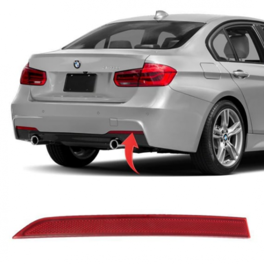 BMW F30 2012-2019 (M-TECH) ARKA TAMPON REFLEKTÖRÜ SAĞ 63147847166
